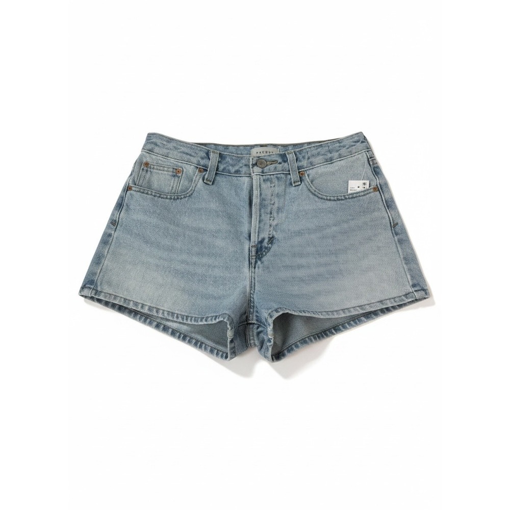 PacSun Ivy High‎ Rise Festival Jean Shorts Light Indigo Size 28 NWT